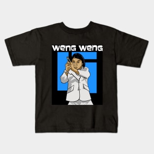 Agent Weng Weng Kids T-Shirt